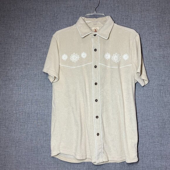 Dandy Del Mar The Gaucho Terry Cloth Shirt - Picture 1 of 6